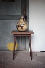 Table vintage, table bois, table salon, bout de canapé, table d'appoint