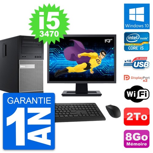 Tour dell 9010 ecran - dell, 19"