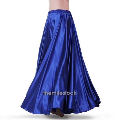 Jupe longue tms bleu royal - longue,