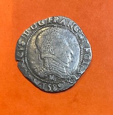 Henri III - 1/2 Demi-Franc Au