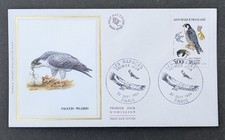FRANCE 1984 FDC 1 JOUR TIMBRE 2340 FAUCON PELERIN OISEAU RAPACE FAUNE