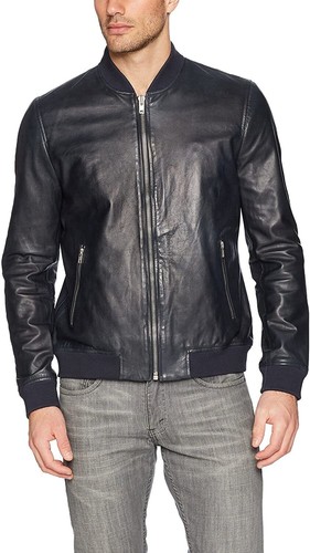 Blouson cuir homme motard moto