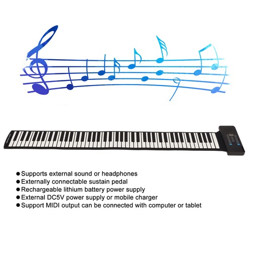 Piano numérique touches - piano,