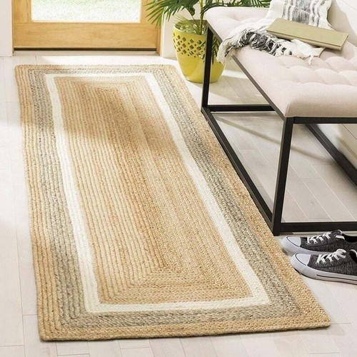 Tapis coureur jute - tapis, tressé