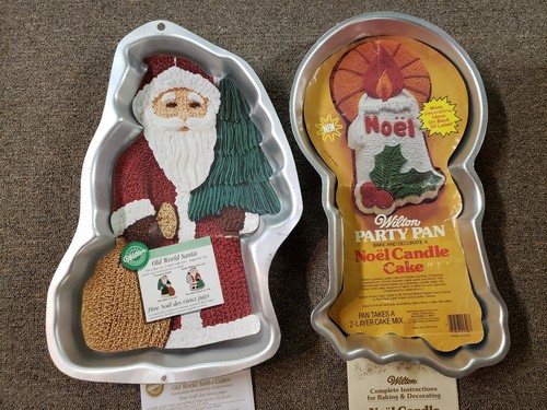 Wilton christmas cake pans - christmas,