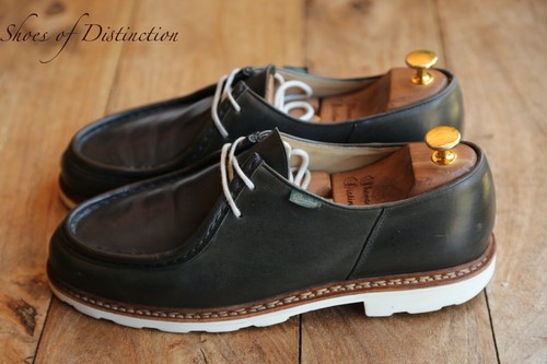 Chaussures derby cuir bleu - derby, en