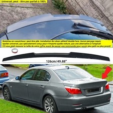 pour Bmw Serie 5 E60 2001-2010 Aileron de coffre Becquet Spoiler 126cm universel