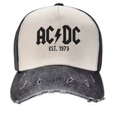 AC-DC casquettes de Baseball mode en détresse lavé chapeaux unisexe Style extéri