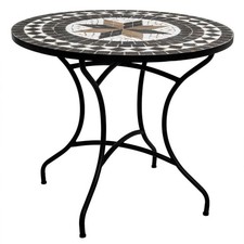 Table de Repas Ronde Mosaïque