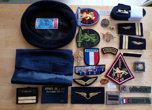 Beret insignes escadron de - beret, et