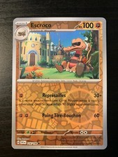Carte Pokémon REVERSE Escroco 116/198 SV1 Ecarlate & Violet FR NEUF