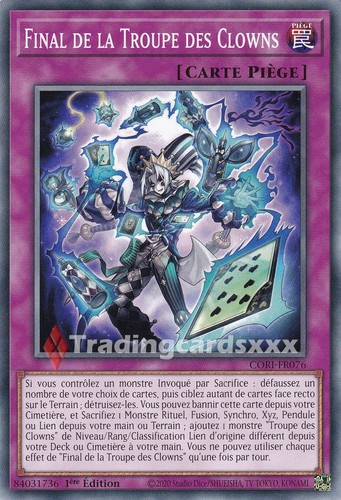 Final de la - yu-gi-oh!, troupe
