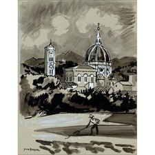 BRAYER Yves - Dessin original