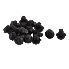 Table famille Bureau protecteur tampon Protection Choc Noir 6mm Tampons 16pcs