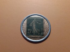 Timbre Monnaie. 5cmes  .CREDIT