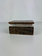 Antique 70s Alabaster Tobacco