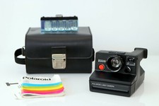 Appareil photo Polaroid Land Camera 2000 Bouton Rouge avec housse d'origine