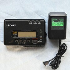 Lecteur de bande audio numérique Walkman DAT Sony TCD-D8 avec adaptateur...