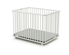 Parc bébé pliant en bois 70