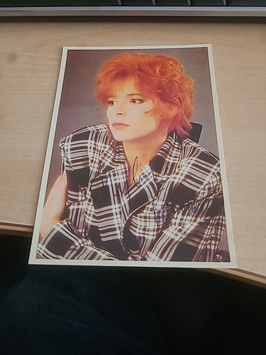Carte avec dédicace mylene - carte,