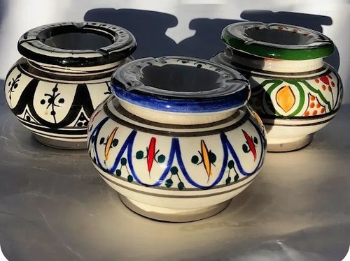 Grand cendrier marocain - ,