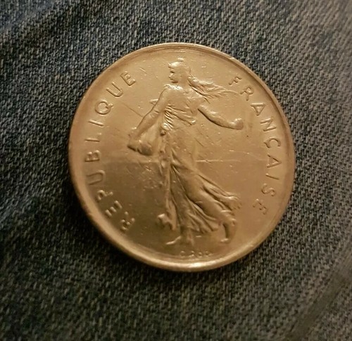 Pièce francs république - de, 5