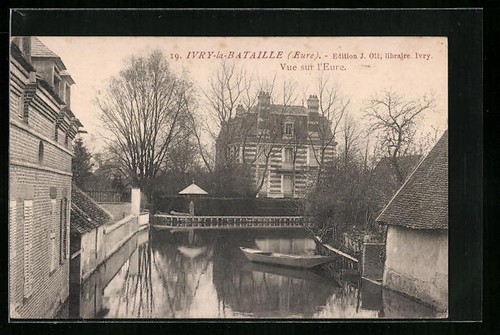 Cpa ivry bataille vue sur - cpa,
