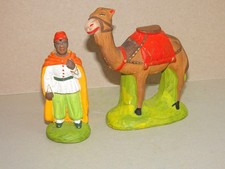 Santon Carbonel 7 cm Taille 2 Chamelier chameau crèche Provence