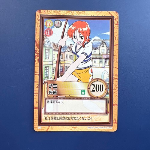 One piece carddass nami - carddass,