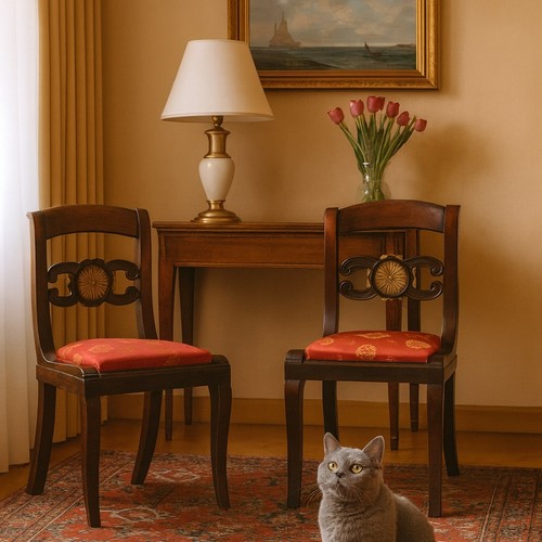 Chaises directoire anciennes - chaises,