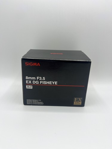 Sigma 8mm dg - sigma, ex