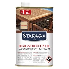 Huile Protectrice Teck & Bois Exotiques pour Mobilier de Jardin - 1L - Idéal ...