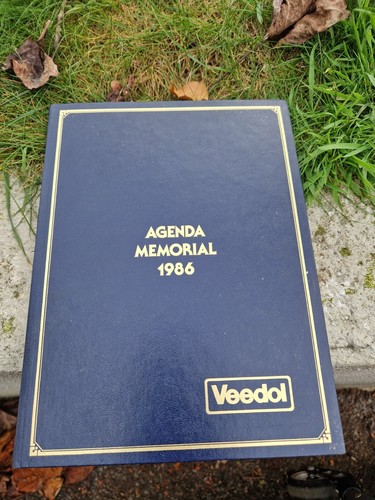 Agenda veedol 1986 - agenda,