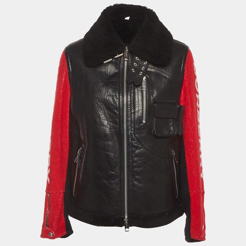Veste zippée burberry cuir - burberry, en