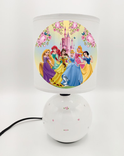 Lampe chevet princesses - de,