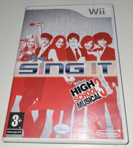 Nintendo wii disney sing it - wii,