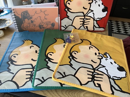 Tintin lot sac moulinsart - sac,