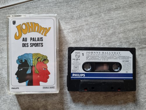 Johnny hallyday cassette - hallyday,,