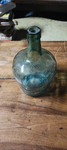 Vase verre dame jeanne - vase,