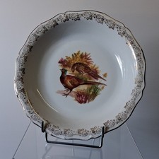 Plat rond creux festonné en