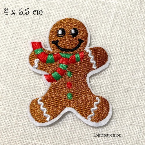écusson patch bonhomme pain - patch,