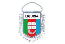 fanion mini drapeau pays voiture decoration souvenir blason italie liguria