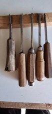 LOT DE 5 OUTILS BEDANES GOUGE