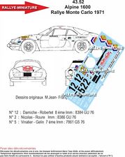 DECALS 1/24 REF 4352 ALPINE