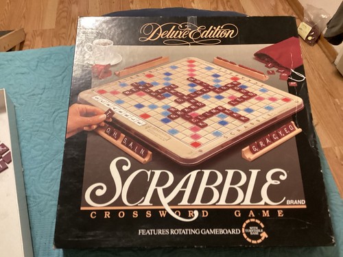 Scrabble deluxe 1989 complete - 1989,