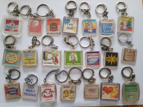 Lot porte clés - 21, visio