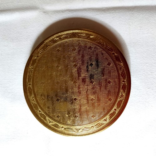 Poudrier poche rond vintage - poche,