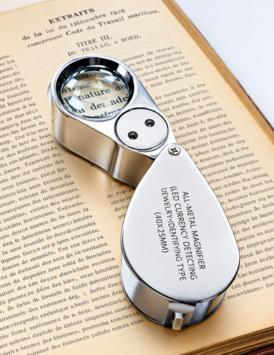 Loupe bijoutier led - led, 40x