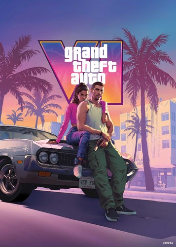 Gta affiche jeux vidéo - gta,