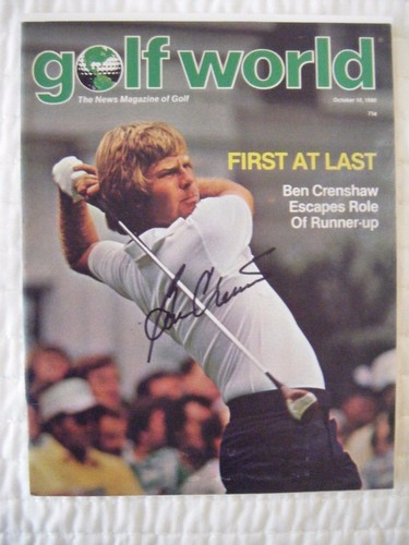 Ben crenshaw signed - ben,